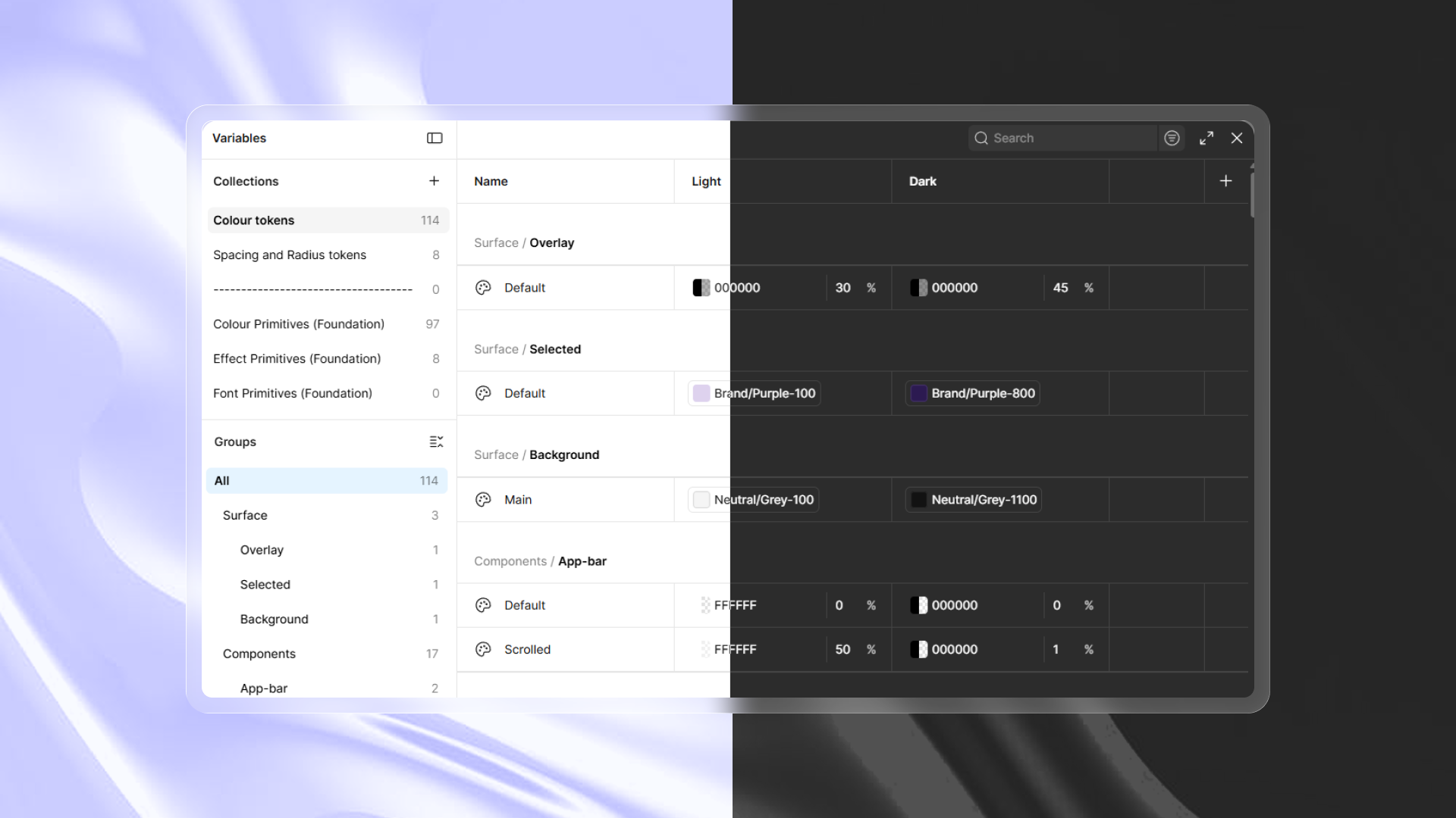 Healthcare mobile design system foundations and interface screens